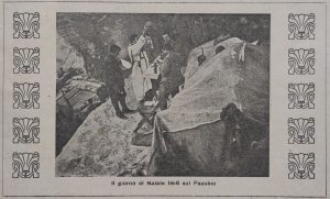 Il giorno di Natale 1916 sul Pasubio